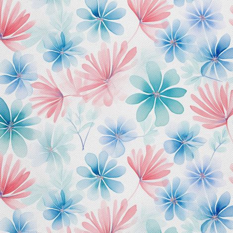 Tela decorativa para exteriores Oxford - Flores - DX2714 (1/5)