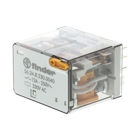 Finder 56.34.8.230.0040 Relais enfichable 230 V/AC 12 A 4 inverseurs (RT) 1 pc(s) (1/4)