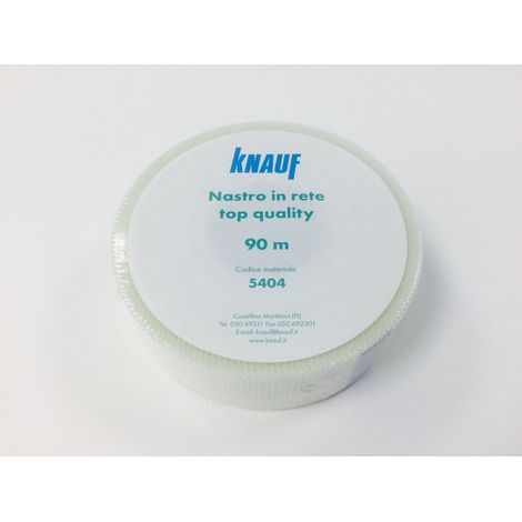 Nastro in rete  coprigiunti per cartongesso knauf top quality mm 48x90 mt (1/3)