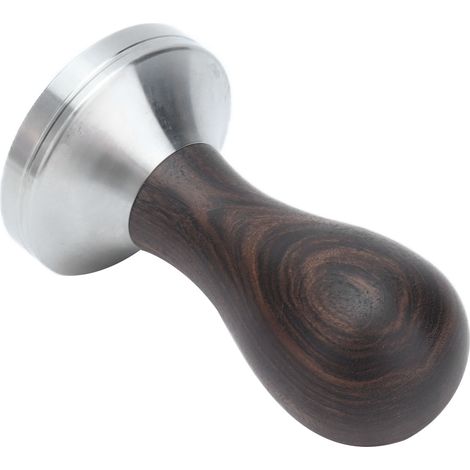 53-mm-Kaffeepulverstampfer aus Edelstahl mit Holzgriff für Zuhause und Büro (1/5)