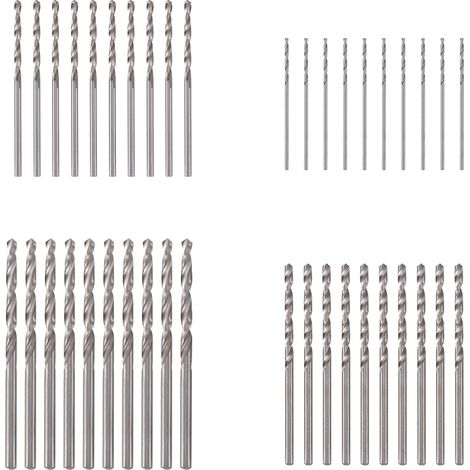 40 Pièces Foret Hss Cobalt 0.5/1/1.5/2mm Mini Foret Metal au Cobalt (1/5)