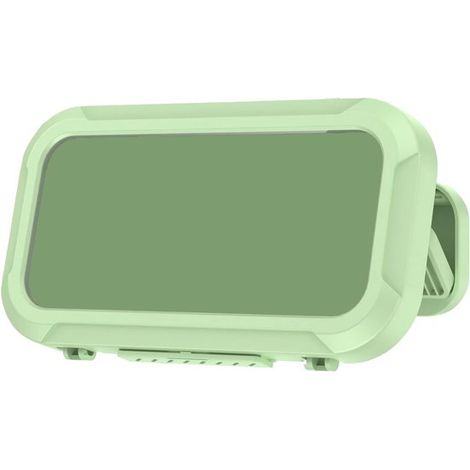 Support de téléphone pour douche - Accessoires pour téléphone de salle de bain - Support de téléphone étanche pour cuisine - Convient aux miroirs carrelés de cuisine et de salle de bain - Groengroente (1/5)