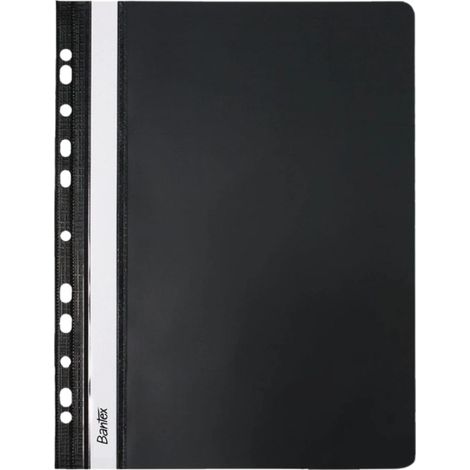 Bantex Evo Cartella perforata nera, 1 pezzo (1/3)