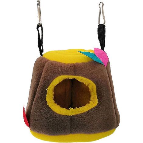 Nid chaud pour perroquet, hamac suspendu, cachette en peluche, lit pour lapin et furet