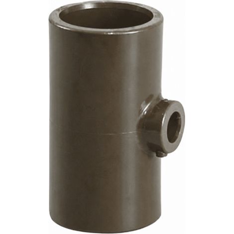Te 90° ridotto PVC HTA tutto femmina D.50/25/50