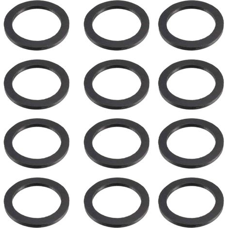 Rondelle Plateau Caoutchouc 40 mm 30 mm 3 mm - Pour Robinet Tube Eau Tuyau Jardin - Lot de 12 (1/5)