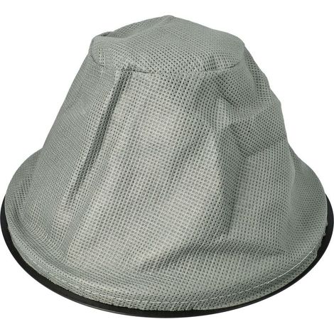 Filtre à sac compatible avec Kaminer 1200W MK47737048 aspirateur de cheminée, aspirateur à cendres - Filtre de rechange, lavable Noir / gris (1/4)