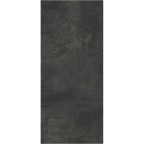 Carrelage effet Béton Gris Nuit 278x120x0,6 cm Mat Gravino - Mur intérieur (vendu par carton de 3,336 m²) - RO'MA CARRELAGE