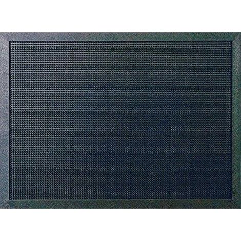 id-group Auto-Reinigungsmatte Schwarz 90x180 cm Gummi