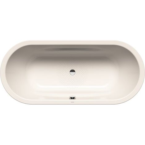 Baignoire ovale Vaio Duo effet perle antidérapant 180x80cm (1/2)
