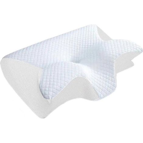 Oreiller appui-tête 2 en 1 à forme ergonomique-Online Store (1/5)