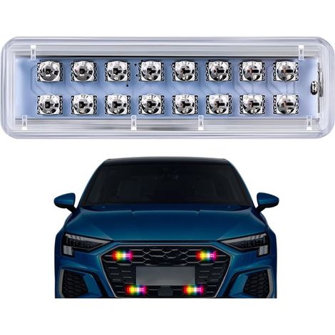 Feu Stroboscopique Solaire Éclairage LED 7 Couleurs Haute (1/5)