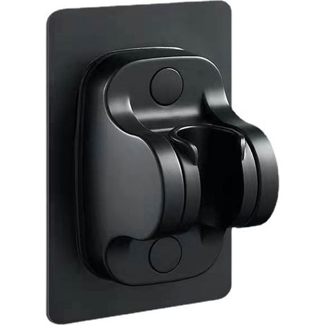 2-teiliger, abnehmbarer Duschkopfhalter, verstellbarer Handbrausekopfhalter, stabiler Duschkopfhalter ohne Saugnapf, ohne Duschschlauchhalterung oder Bohrloch, 12,5 x 8 x 5,5 cm (1/4)