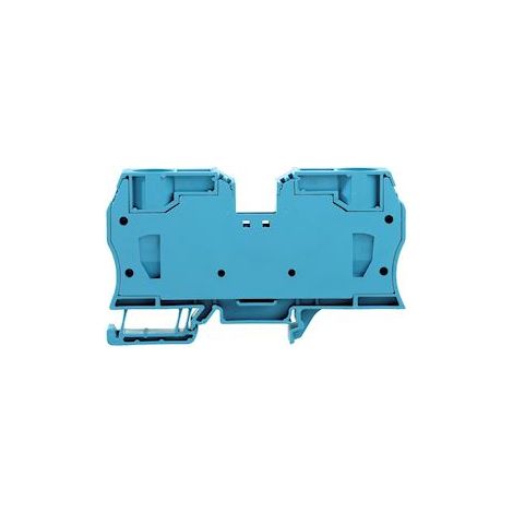 bloc de jonction - passage - a ressort - zdu 35 mm2 - bleu - weidmuller 1739630000