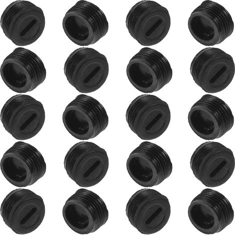 Lot de 10 Paires de Capuchons Porte-balais en Plastique 12 Mm, Accessoire de Protection pour Scie Électrique et Machine de Découpe, Compatible avec Outils Rotatifs, Usage en (1/5)
