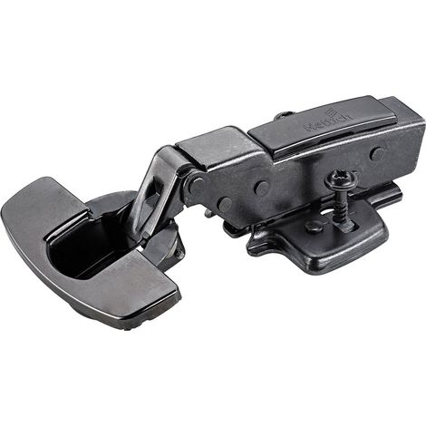 Hettich Sensys Topfscharnier mit Dämpfung Mittelwand Ø 35 mm schwarz Scharniere