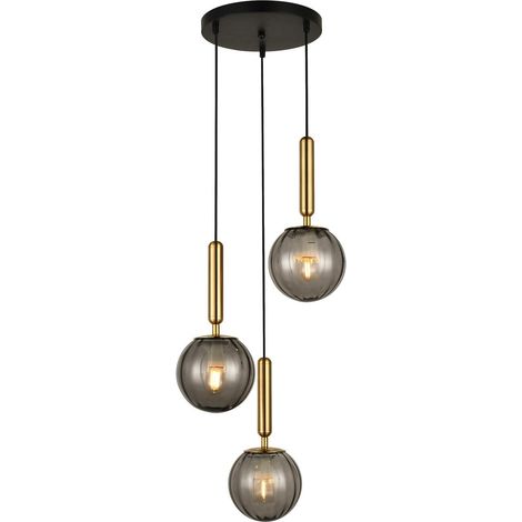 Italux Ravena Moderne 3-flammige Cluster-Pendel-Deckenleuchte, E27 LED (1/2)