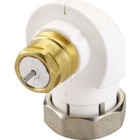 Connettore angolare per testa di valvola termostatica Danfoss in M30x1,5.