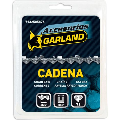 Garland Chaîne de tronçonneuse modèle pro métal 50 cm
