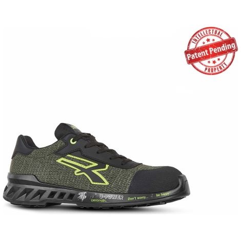 Zapatos de seguridad bajos ROBIN ESD S1P SRC - Negro/Amarillo 41