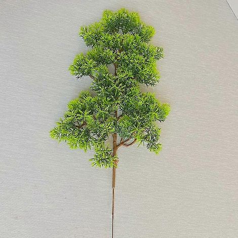 Falaises artificielles et branches de pin, fausses branches pour la décoration de paysagevert clair (1/5)
