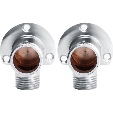 Einlass G1/2, Auslass G3/4, Wandmontierter Duschkopf-Armaturenadapter, Badezimmerzubehör (1/5)