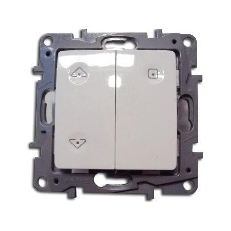 Legrand 665112 interrupteur pour volets motorisés Legrand Niloé MyHOME Play - avec neutre (1/3)