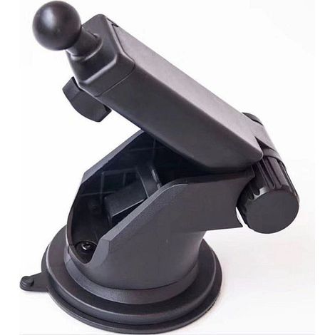 Support GPS Pour Voiture - Bras Télescopique Réglable à Une Main - Fixation Ventouse Adhésive Pour Pare-Brise Ou Tableau De Bord - 1 Pièce (1/5)