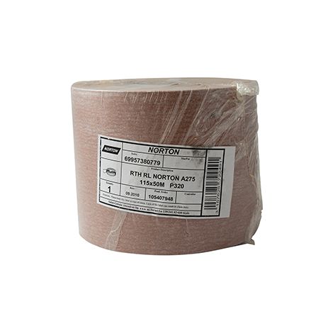 Rouleau de papier de verre Norton Pro A275 115x50 P320