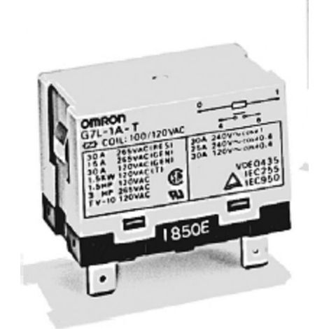 Omron rele-1spno,30a/220v,faston6,35,staf g7l1at24dc-14210