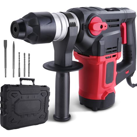 Meterk 1500w 880rpm BMC+5PCDRILL MARTEAU PERCEUSE EU