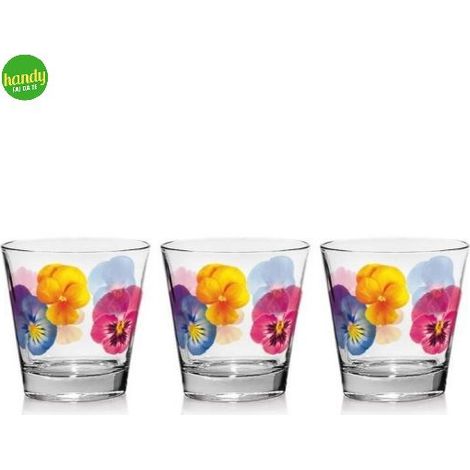 POP FLOWER 3 BICCHIERI M104370 CERVE