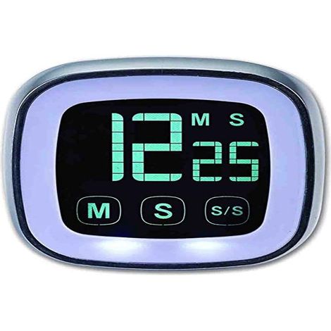 Timer da Cucina Digitale Ghidini con Batterie Incluse