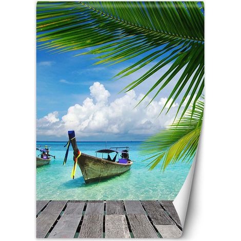 Papier peint Bateau au bord de la mer 200x280 (1/5)