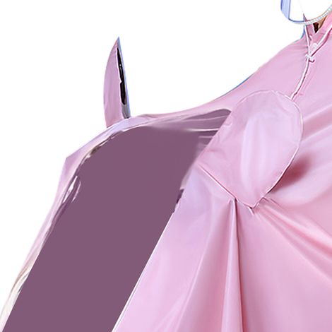 Veste imperméable pour vélo électrique à batterie, poncho imperméable long et intégral réutilisable, avec 4 rétroviseurs inclus, rose (1/5)