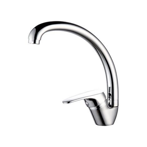 Grifo Fregadero Alto Horiz Cromo Monomando 48721 ALFA (1/6)