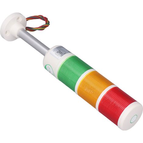 Colonne lumineuse industrielle à LED, non clignotante, 3 couches, 12 V (1/5)