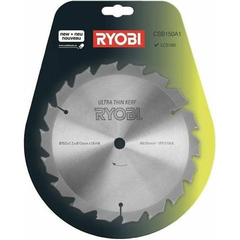 Ryobi CSB150A1 hoja ultra fina 150 mm carburo de tungsteno (1/3)