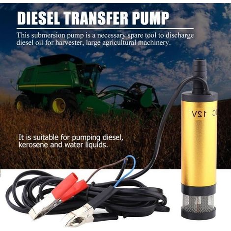 Elektrische Pumpe zum Betanken mit Kerosin, Diesel und Wasser, 12 V Gleichstrom, Pink Life