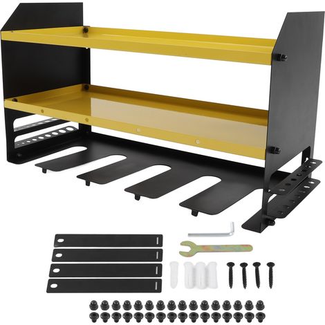 Organizer für Elektrowerkzeuge, wandmontiertes Ablageregal, Bohrmaschinenhalter für Garage, Haus, Werkstatt, Schuppen. (1/5)