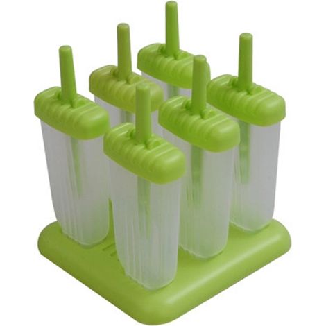 Moule À Glace Sucette - En Silicone Alimentaire Sans BPA - Pour Préparation Maison De Sucettes Glacées - Lot De 12 (1/5)