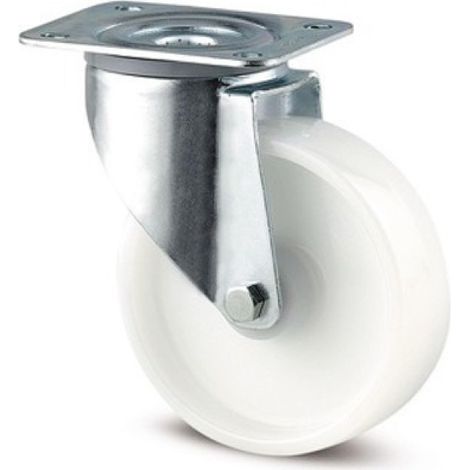 TENTE 3470-UOO-080-P62 ROULETTE PIVOTANTE NYLON 80 MM MAX. 200 KG - 00065119US (1/4)