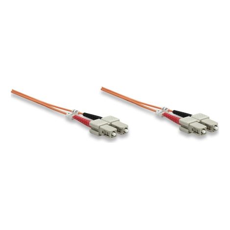 INTELLINET Cavo fibra ottica SC a SC 62,5/125 Multimodale 20,0 Mt