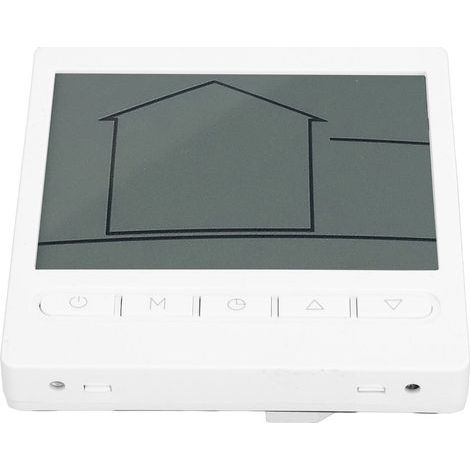 Intelligenter Thermostat mit Speicherfunktion, 16-A-LCD-Display, digitaler Raumthermostat für elektrische Heizung (1/5)