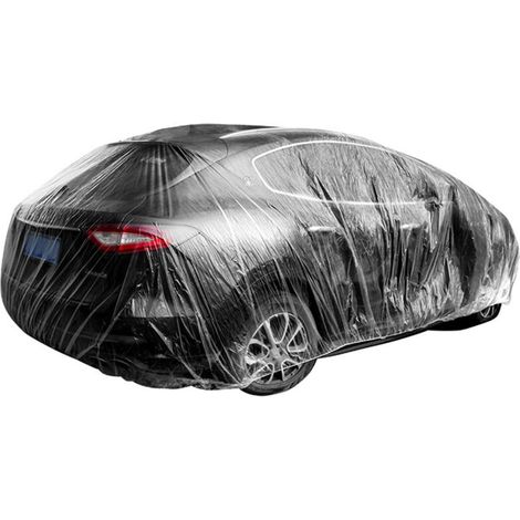 Universal Transparent Car Cover, Waterproof, Dustproof, Lightweight, UV Protection, Thin, Portable, Automotive Rain Cover (Type 3) (1/5)