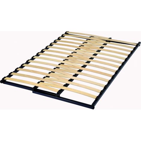 Sommier extensible 84-156 x 188 cm – Cadre métal anticorrosion – 27 lattes multiplis – 1-2 places – Made in France – Sedac (1/3)