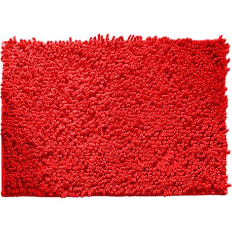 Tapis de porte en chenille (40 x 60 cm), tapis de salle de bain antidérapant, tapis de sol imprimé, tapis de sol absorbant et anti-poils en PVC, 1 tapis inclus.