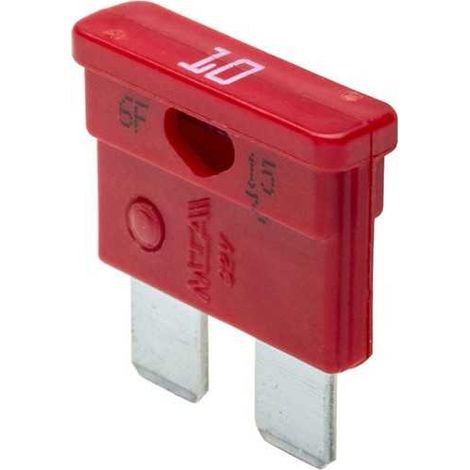 Fusibile Lamellare UNIVAL 10A MTA (1/2)
