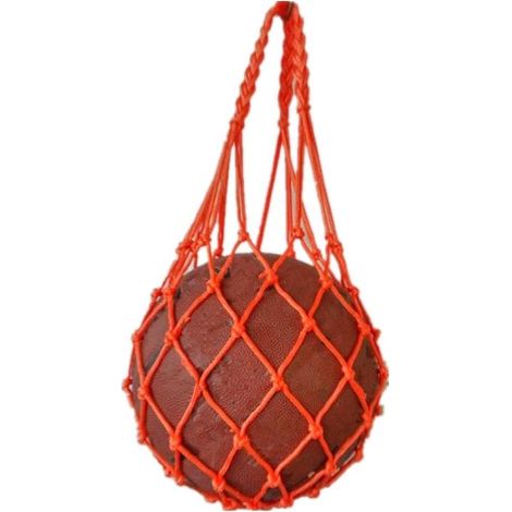 Sac à Ballon - Filet en Nylon Résistant - Pour Basket Ball Football Volley-Ball - Portable École Piscine Plage - 1 Pièce (1/5)