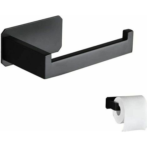 Portarotolo da cucina in acciaio inox nero - rotoli di carta non inclusi (147,55 cm) - Crezuo